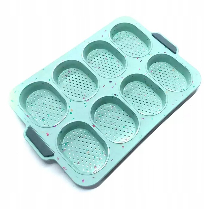 Silikónová forma na pečenie domácich žemlí a bagiet