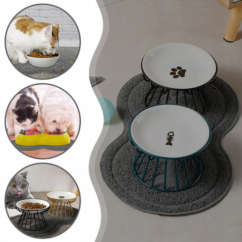 Podložka pod misku pre psov a mačky vodeodolná 46x26cm