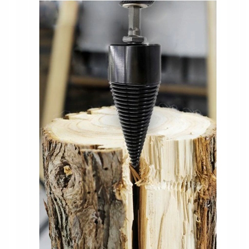 Kužeľový tŕň na štiepanie dreva 32mm s adaptérmi