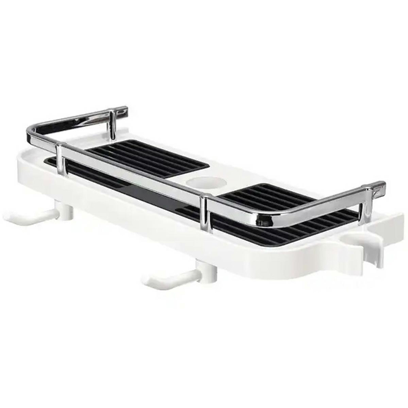 Kúpeľňová polička na sprchovú tyč