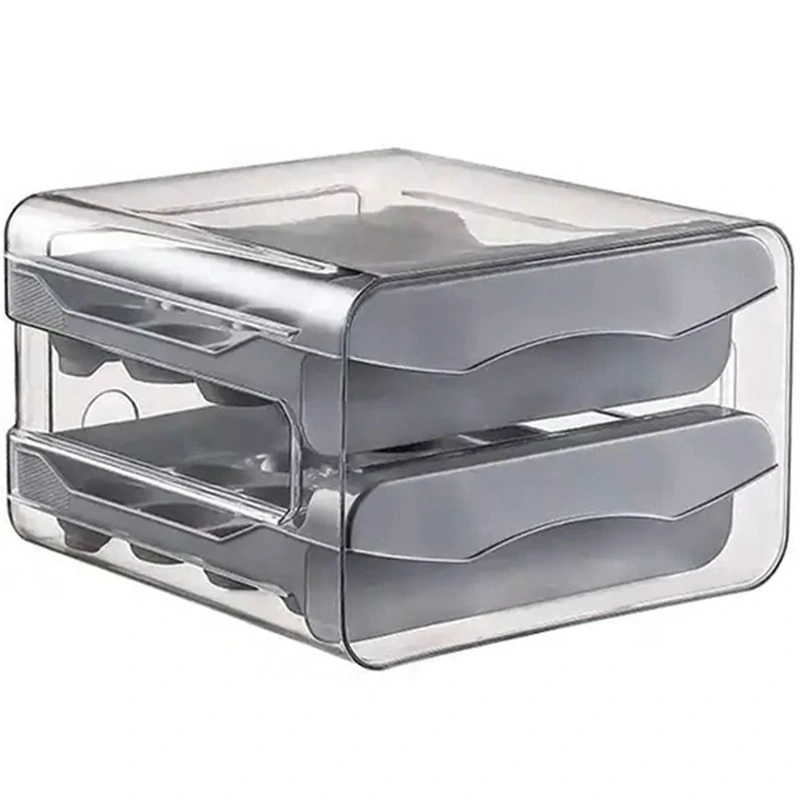 Nádoba na 32 vajíčok sivá