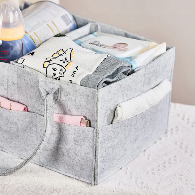 Filcová taška pre mamičky na plienky a hračky