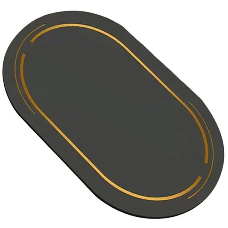 Kúpeľňová predložka rýchloschnúca oválna 60x40cm