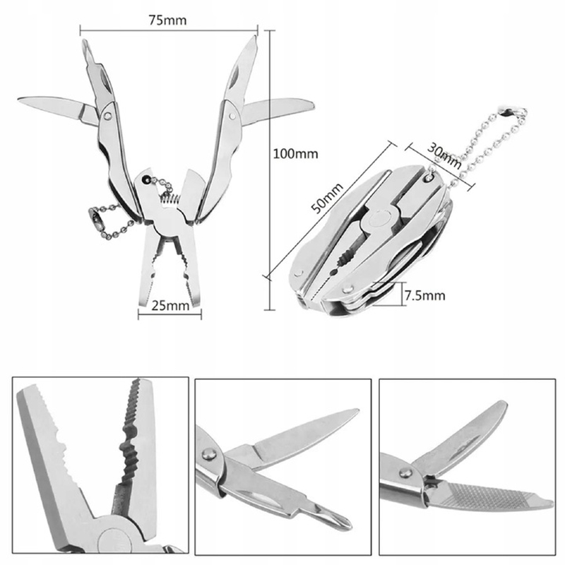 Multifunkčný prívesok s nástrojmi