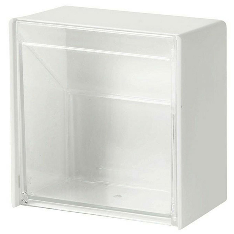 Nástenný zásobník na kozmetiku a iné drobnosti 8x8x4cm