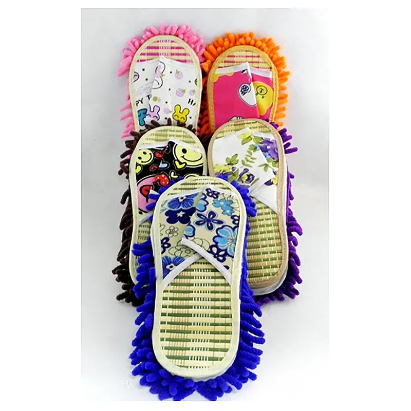 Šľapky z mikrovlákna na čistenie podlahyhy