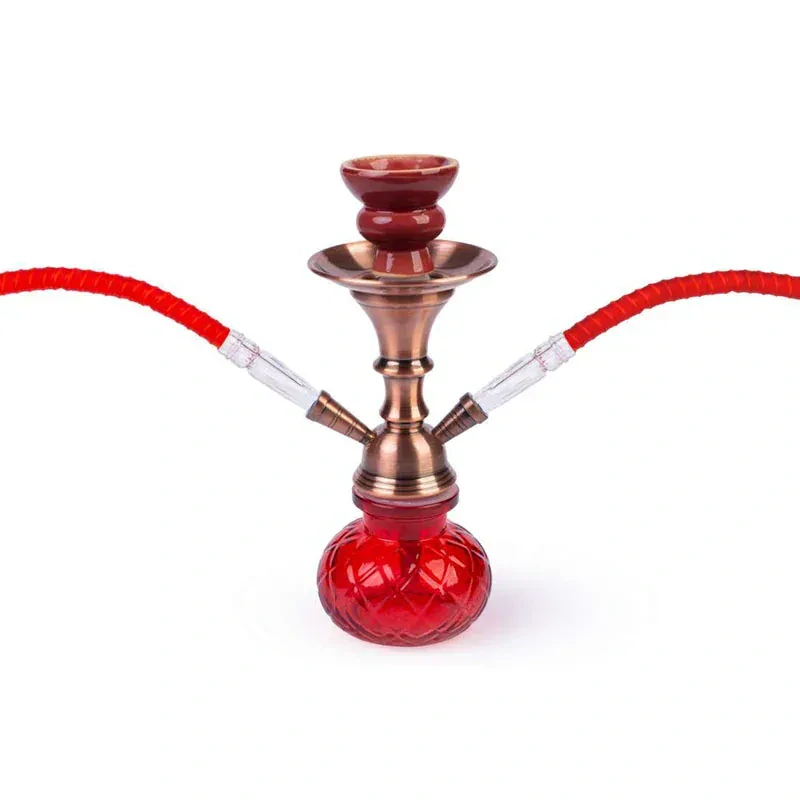 Fajka vodná SHISHA 26cm/2 červená