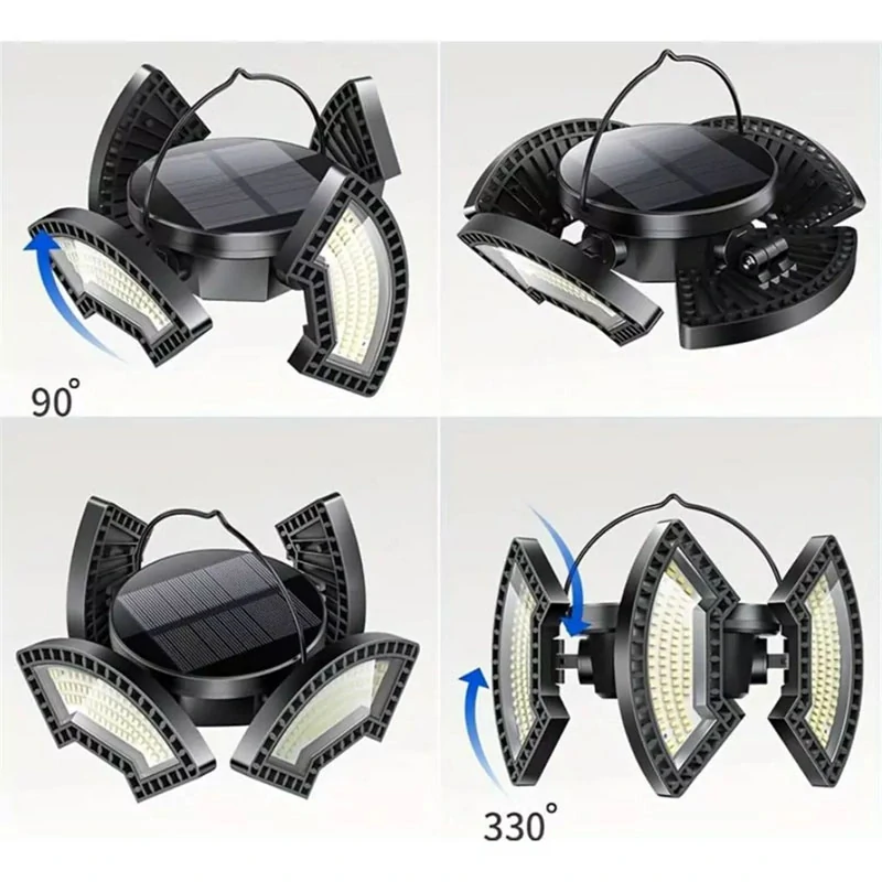 Záhradná solárna lampa 304LED 50cm