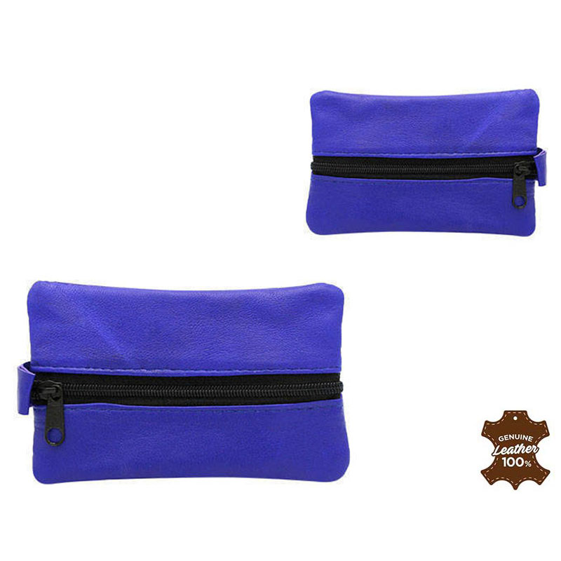 Kožená kľúčenka KC-02-LN-7811 blue
