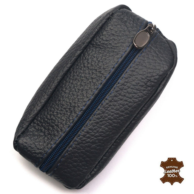 Kožená kľúčenka N119-7180 black