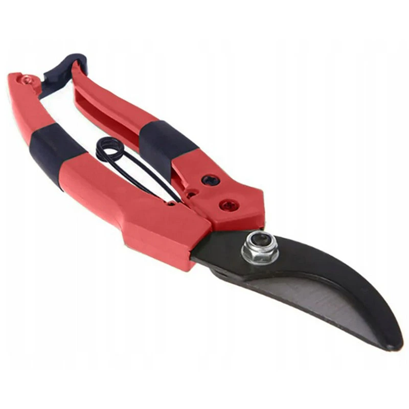 Záhradné ručné nožnice 4cm červené