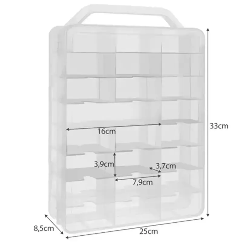 Kufrík na 46ks autíčok a modelov