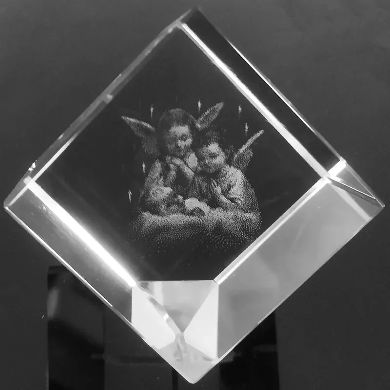 Ťažítko sklenené Anjeli PIC11