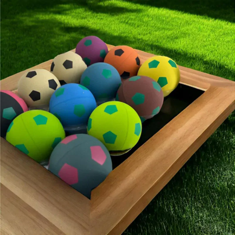 Skákacia loptička Futbal 6cm
