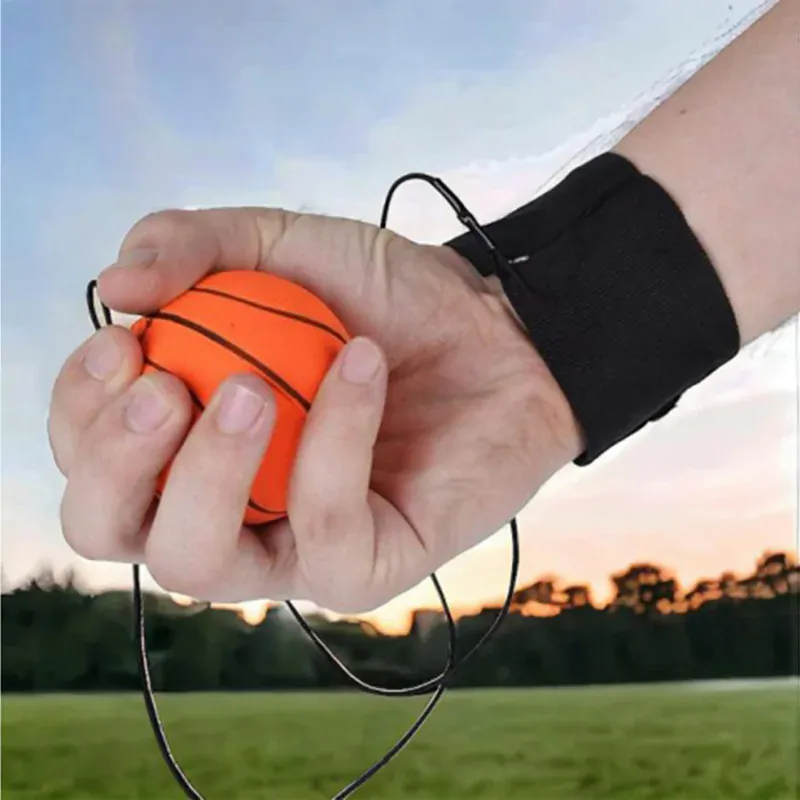 Gumená loptička na šnúrke