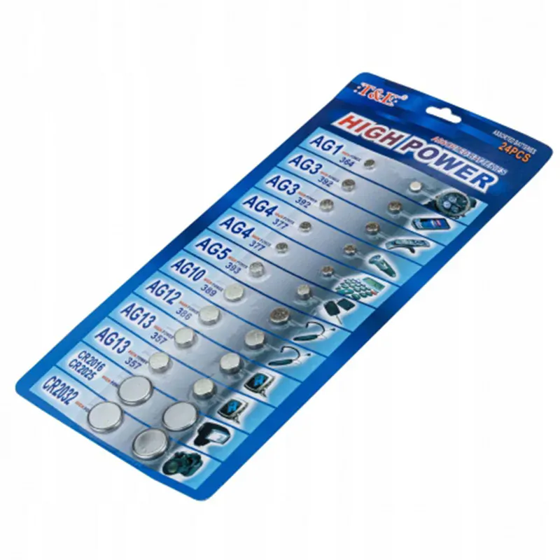 Sada gombíkových batérií 24ks