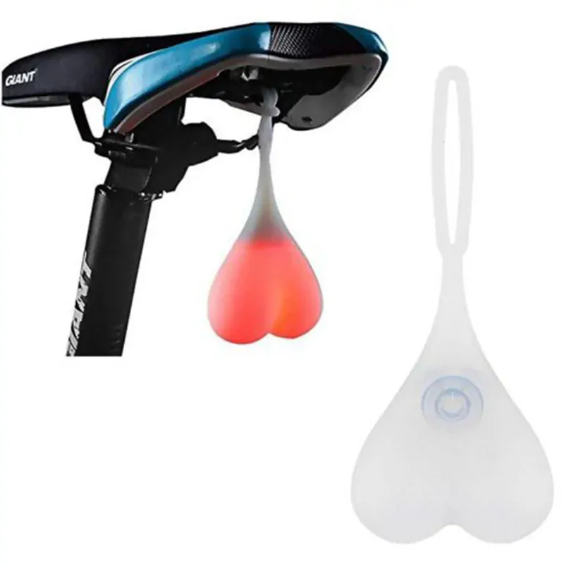 Zadné svetlo na bicykel vtipné