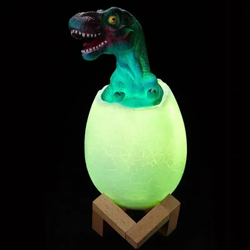 Lampa do detskej izby 3D Tyranosaurus