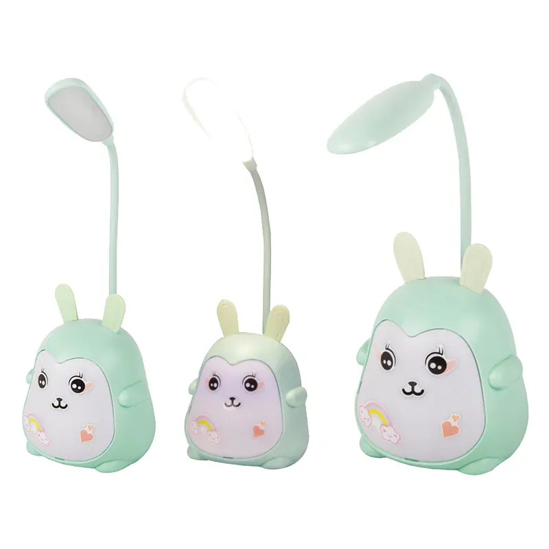 Detská RGB LED lampa 3W s nálepkami modrá