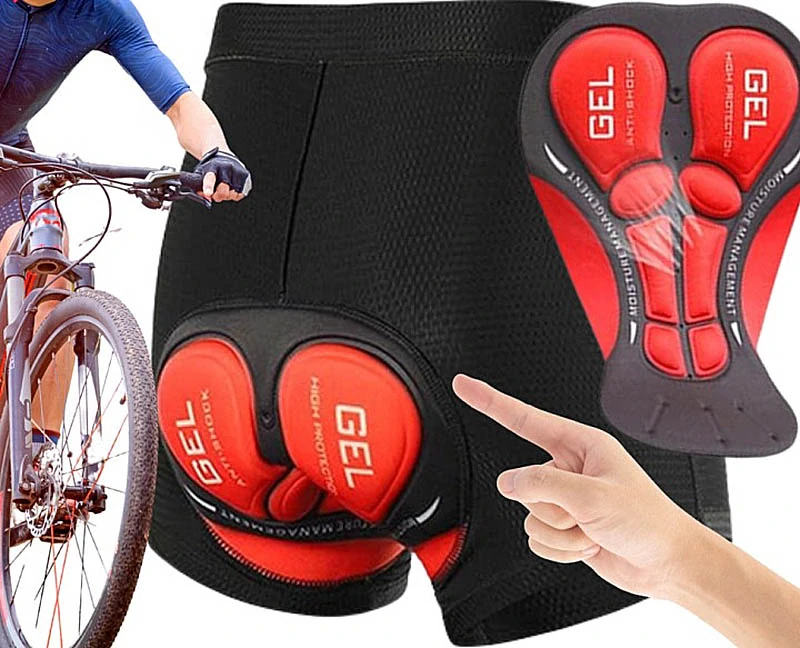 Cyklistické nohavice s gélovou vložkou veľkosť XL