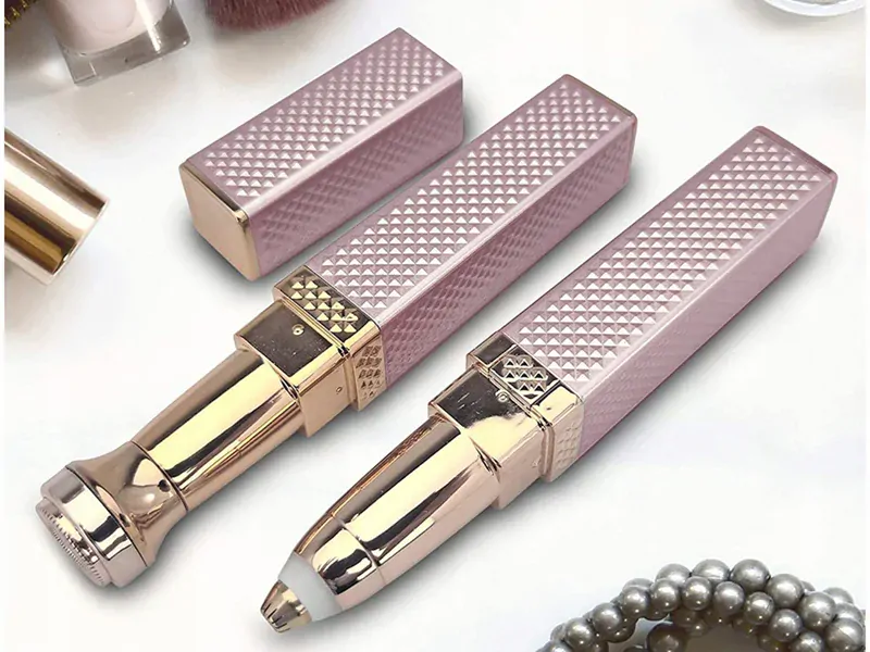 Odstraňovač chĺpkov a zastrihávač obočia 4v1 ružový