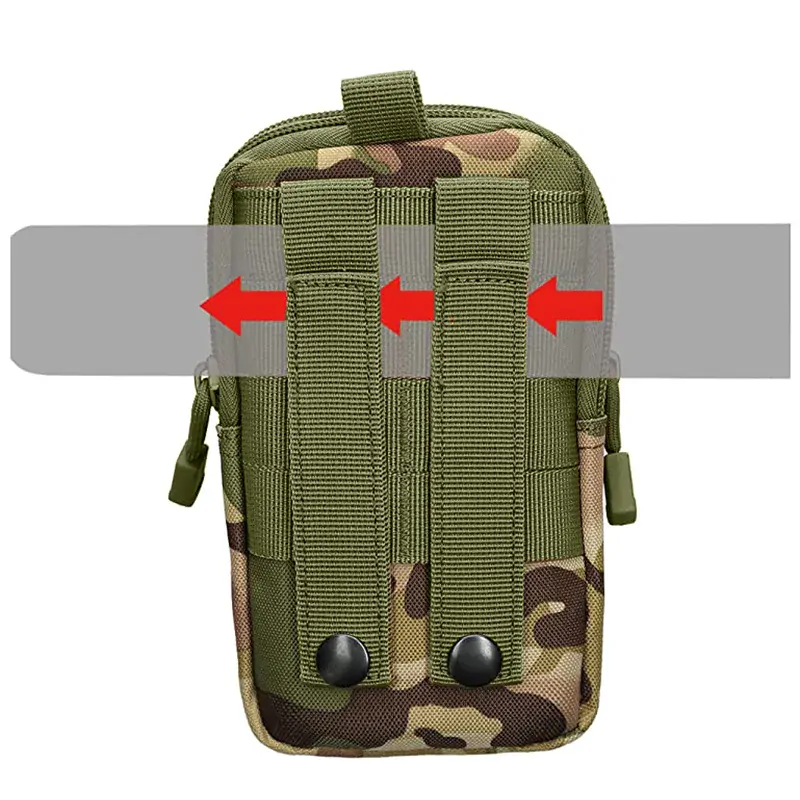 Taška na opasok taktická zelená