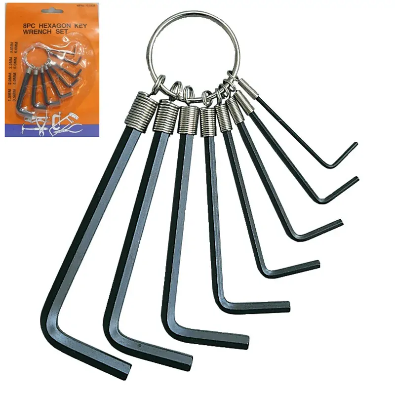 Kľúče sada torx Hexagon Key 8ks