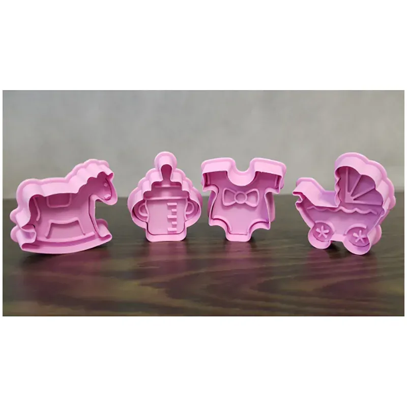 LUX Dekoratívne formičky, vykrajovačky mix - 4ks