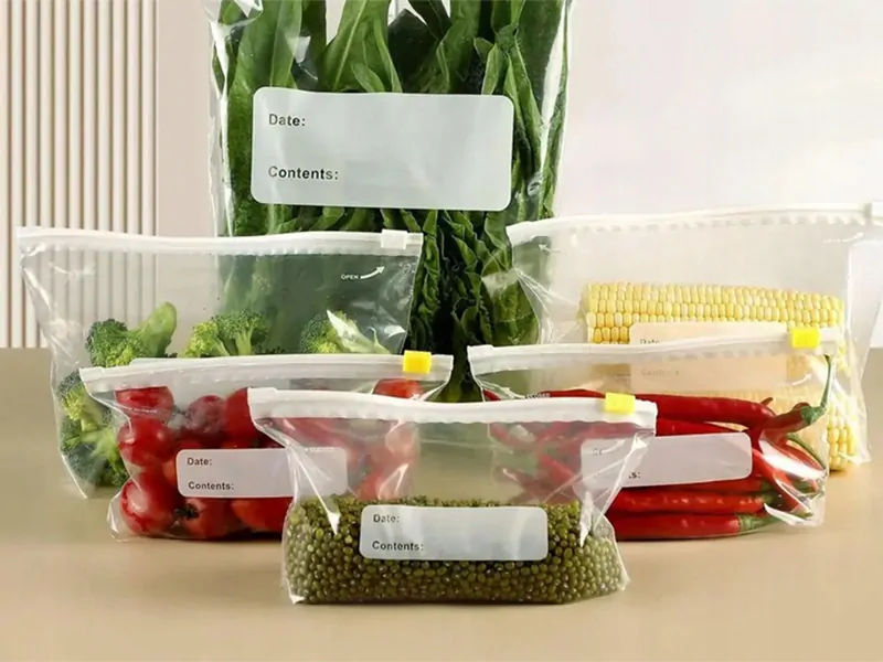 Uzatvárateľné vrecká na potraviny 1200ml 15ks