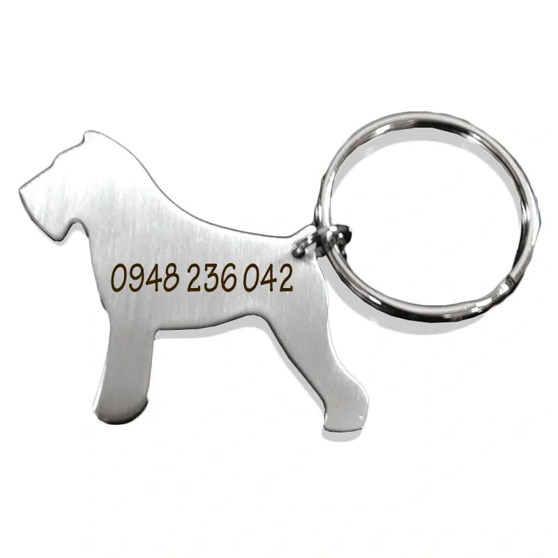 Známka pre psa s gravírovaním Pes 55x45mm