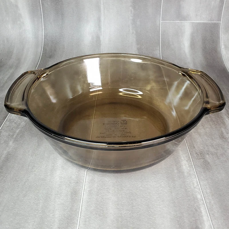 Sklenená miska z dymového skla 15cm