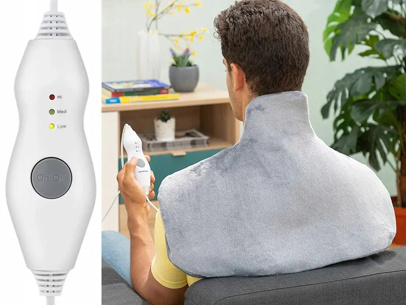 Ohrievacia poduška na chrbát s ovládačom 70W