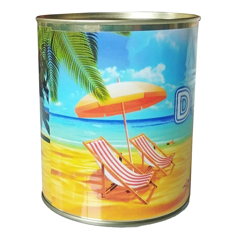 Pokladnička-konzerva Šetrím na dovolenku 12cm