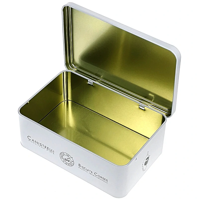 Corsica Beach - Plechová dóza na cukrovinky a drobnosti 23 x 13,5 x 7,5 cm