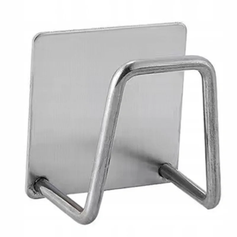 Kuchynský držiak kovový strieborný