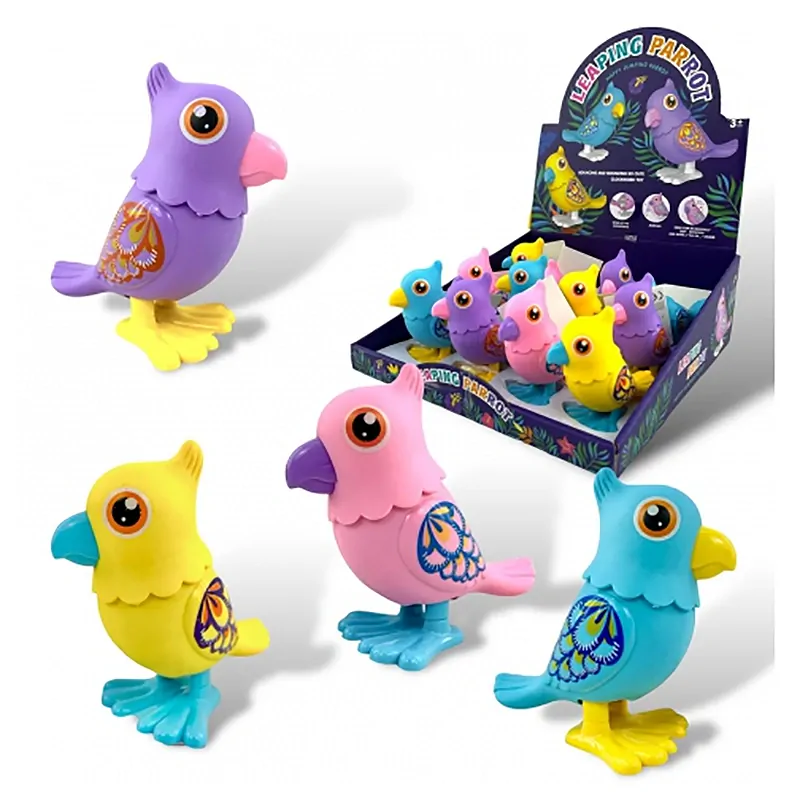 Papagáj naťahovací v 4 farbách