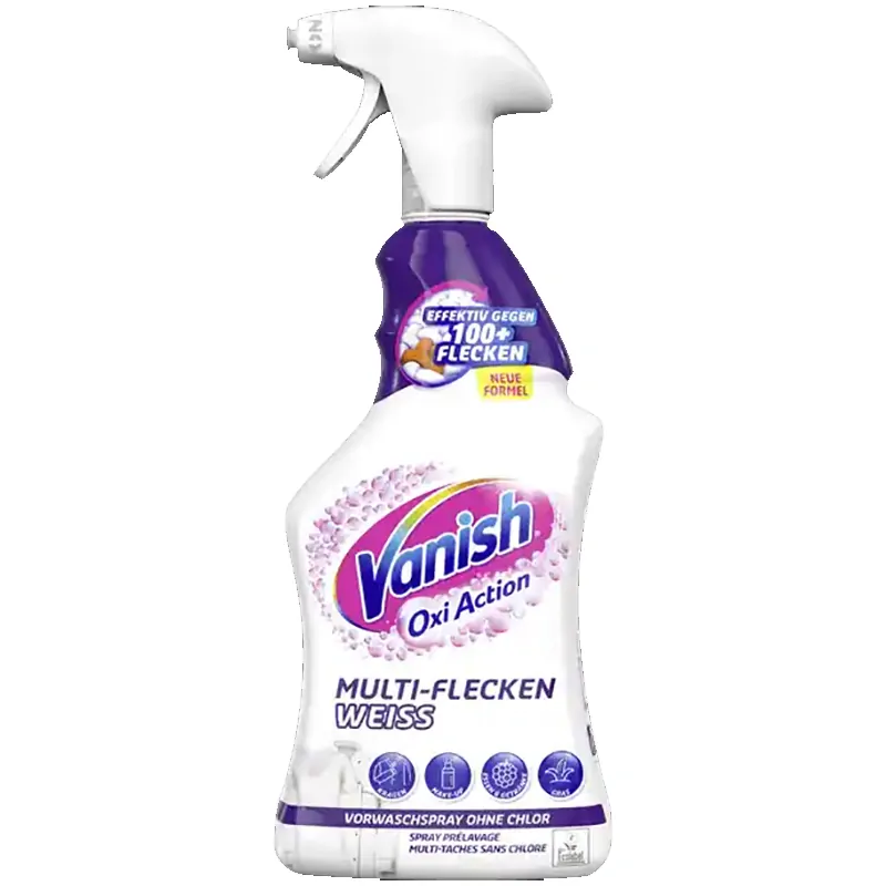 Vanish Oxi Action sprej white 750ml - Odstraňovač na škvrny