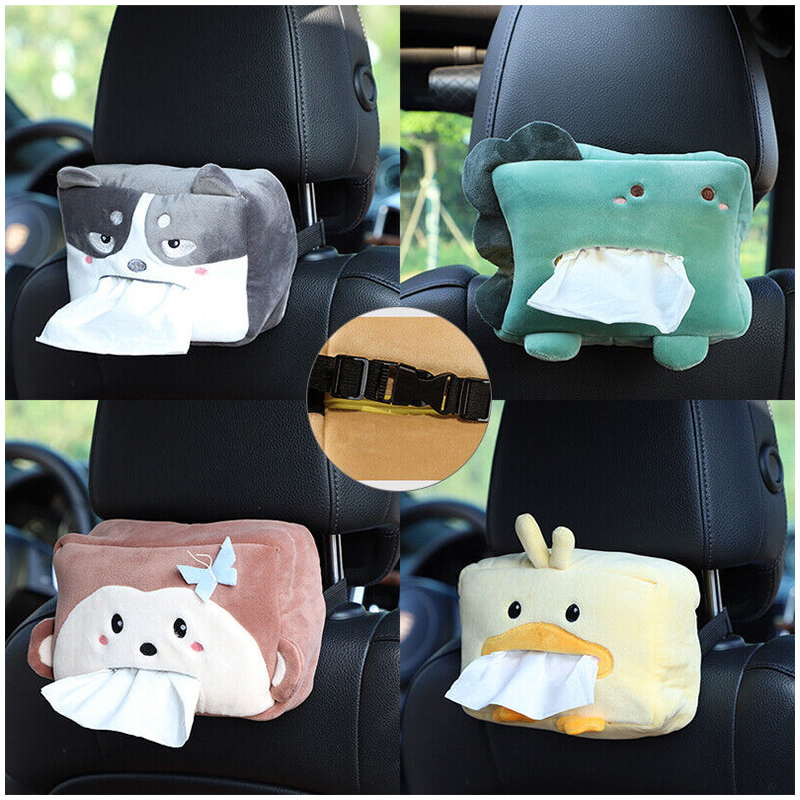 Plyšový box na vreckovky - Husky