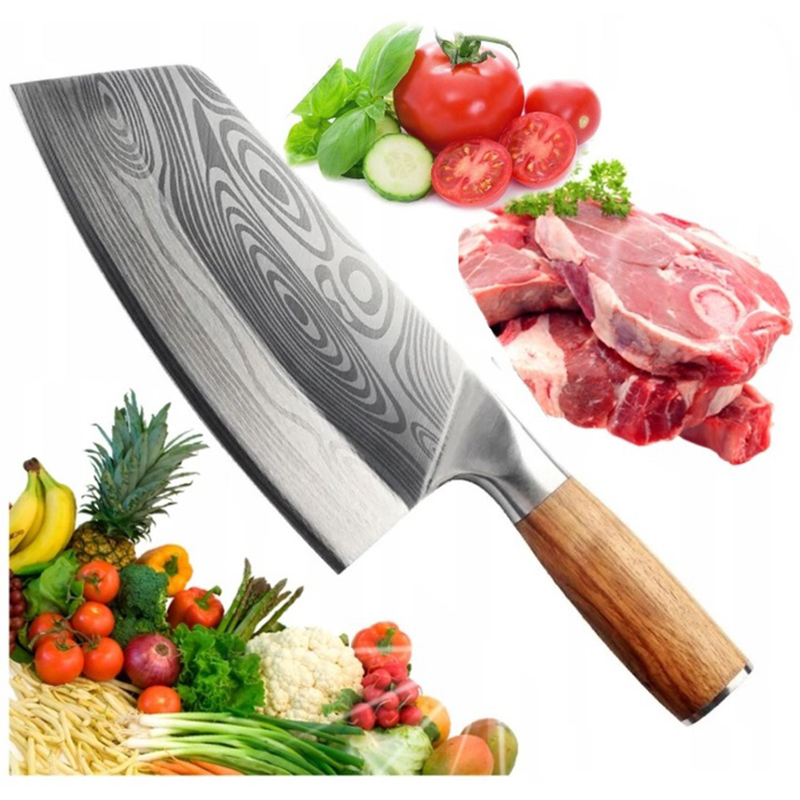 B-SQUL Kuchynský nôž sekáčik Japan 32cm