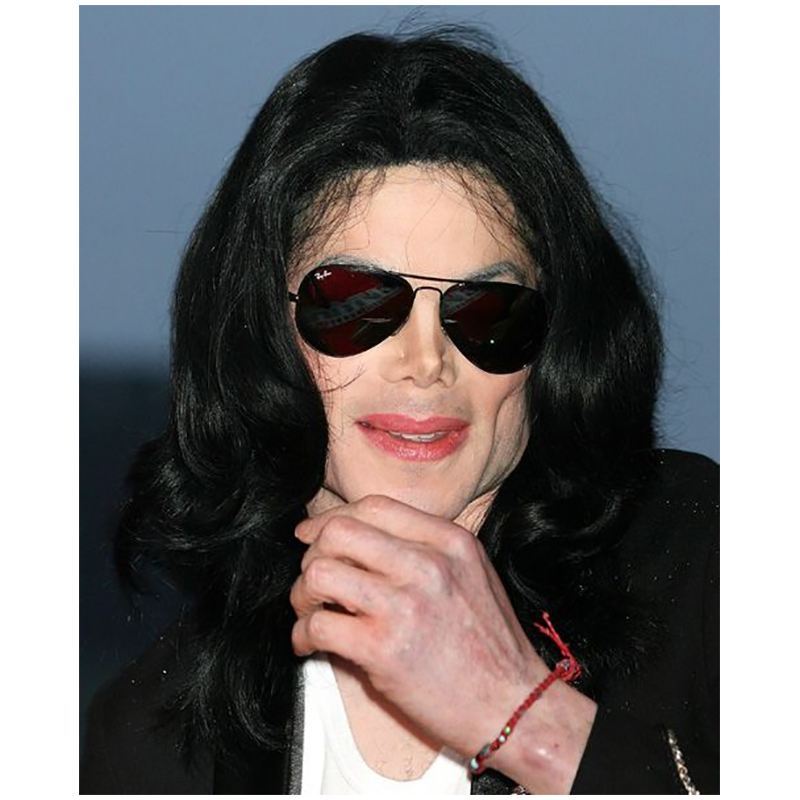 Michael Jackson - Slnečné okuliare 100% UVA & UVB protection čierne