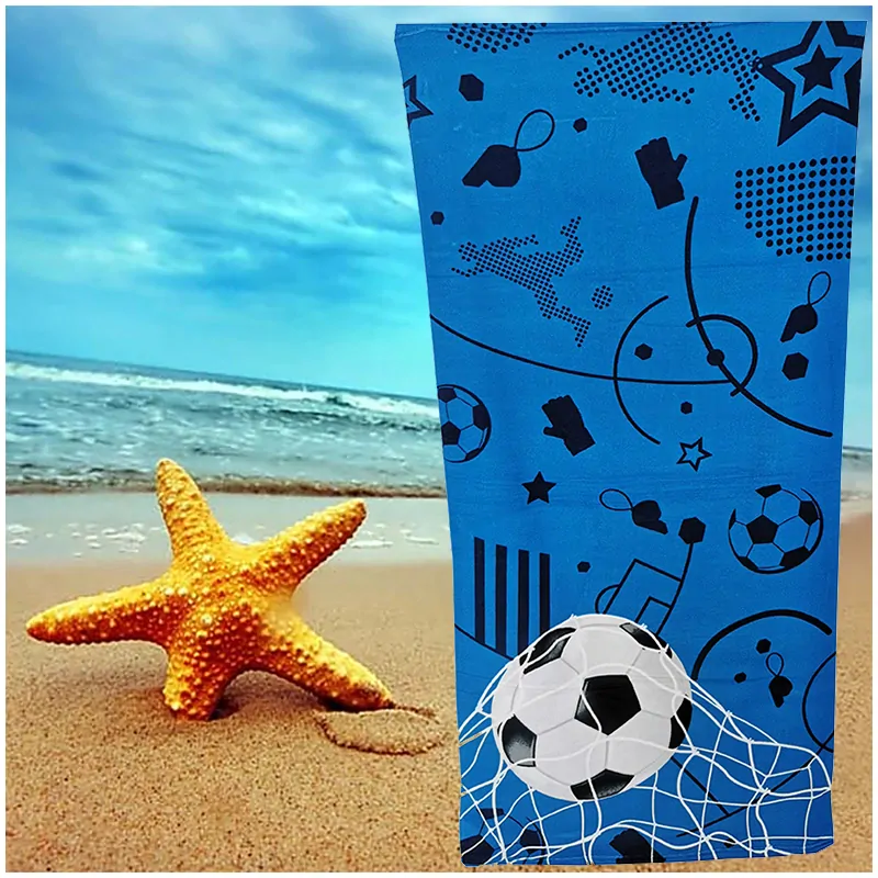 Futbal - Plážová osuška 70x140 cm