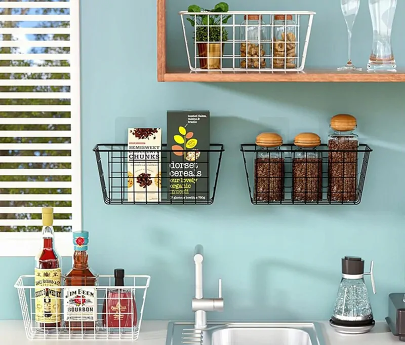 Závesný kovový košík 29 x 12 x 12cm