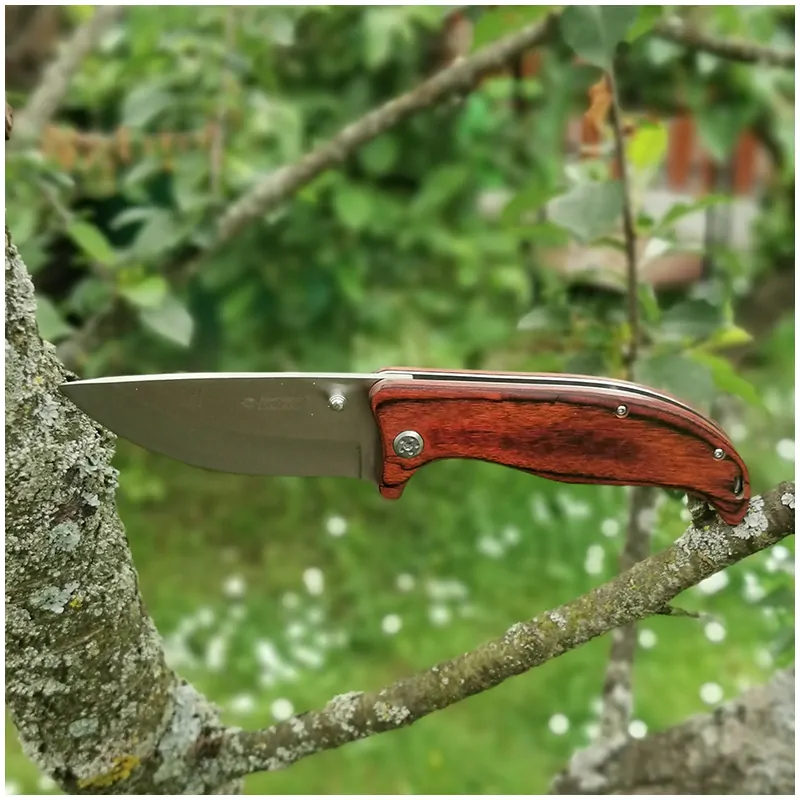 Kandar - Poľovnícky nôž s drevenou rúčkou