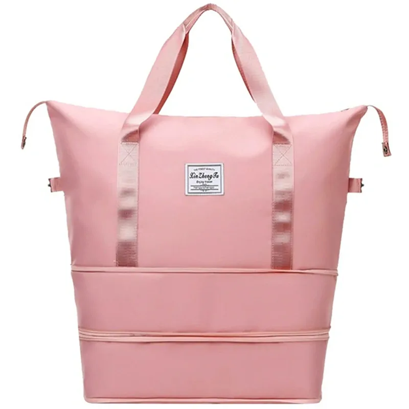 Cestovná taška nastaviteľná ružová