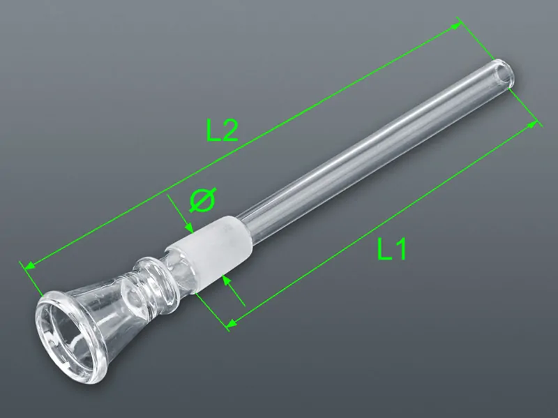 Priechodný šluk na Inhalátor sklo 18mm