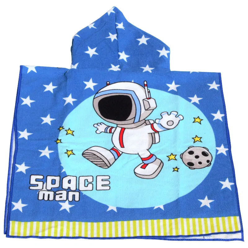 Kozmonaut - Detské pončo 120 x 60 cm