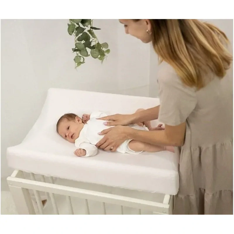 Lulanda - Plachta na prebaľovací pult 2ks biela + sivá