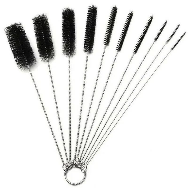 Sada kefiek na čistenie kávovarov, slamiek a skúmaviek 10ks