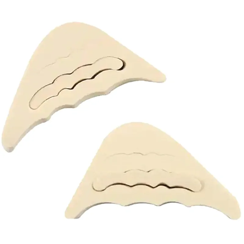 Vyplňujúce vložky do topánok na vysokom opätku biele