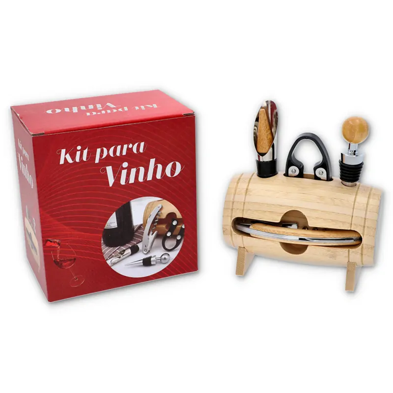 Sada na víno drevená Súdok 4-dielna